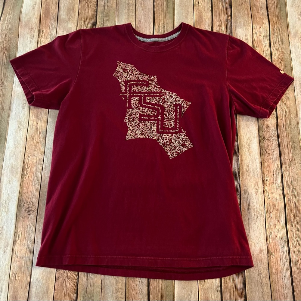 Nike FSU Seminoles mens short sleeve Crewneck graphic tee shirt | size XL - Picture 5 of 8